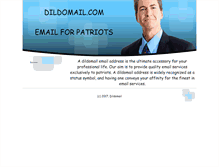 Tablet Screenshot of dildomail.com